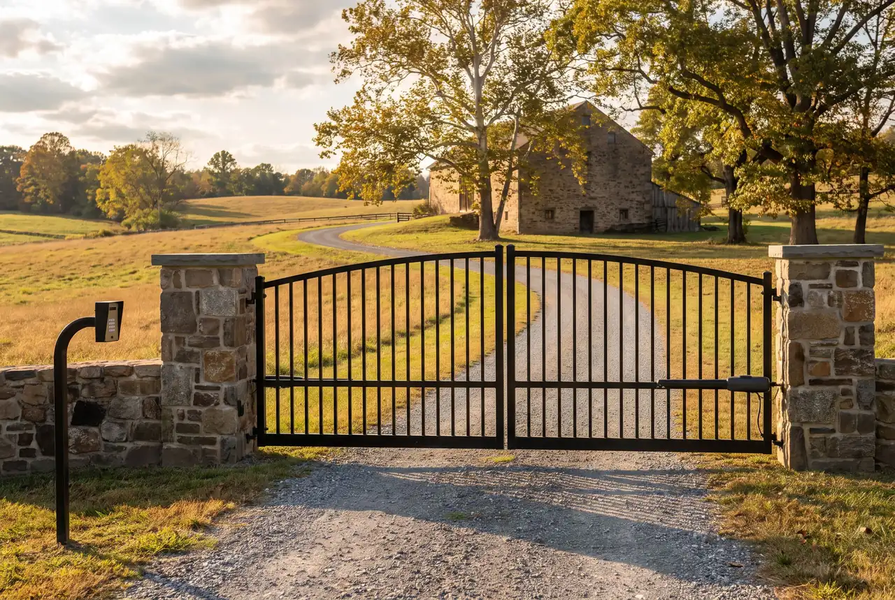 Automatic Gates fence in West Chester, PA