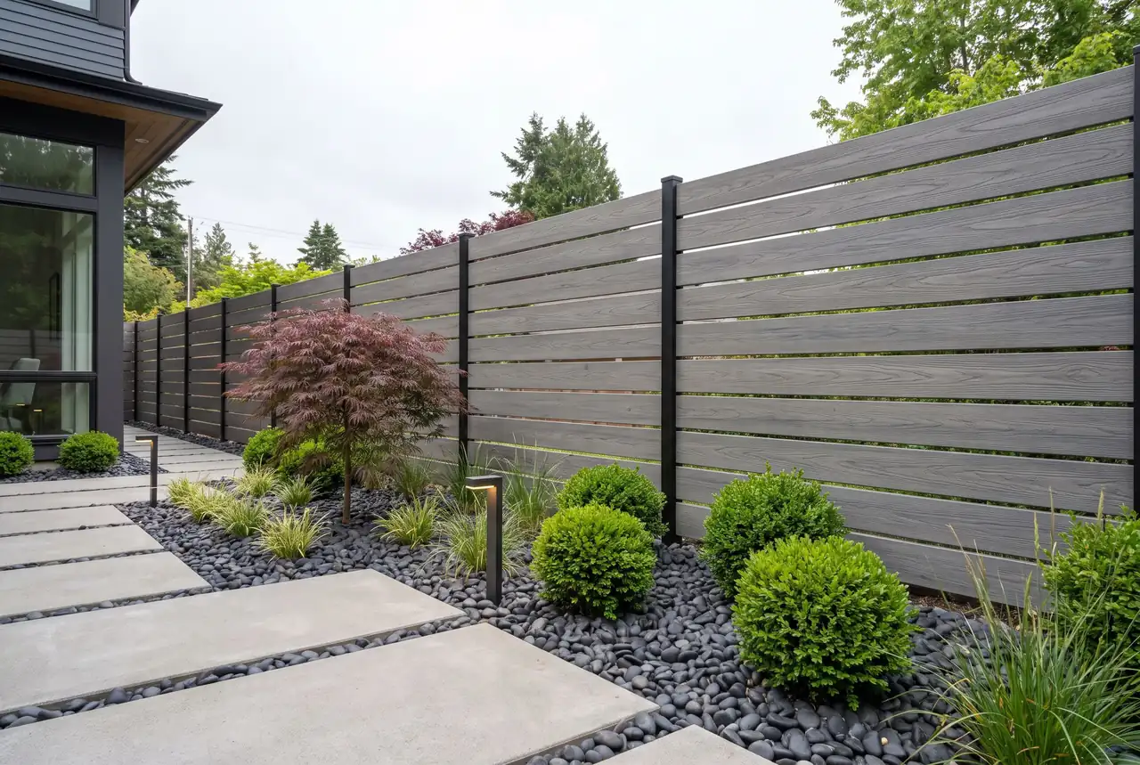 Composite fence in West Chester, PA