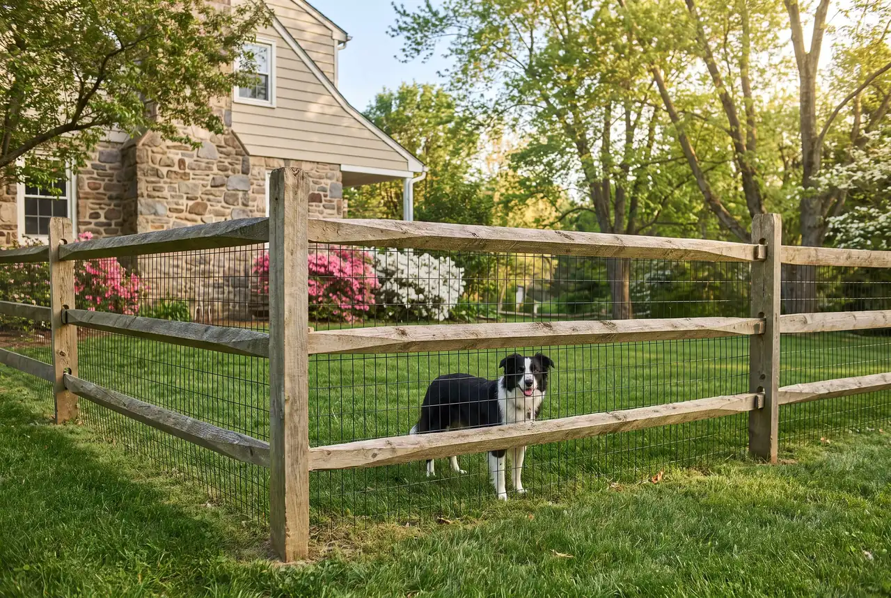 Dog fence in West Chester, PA
