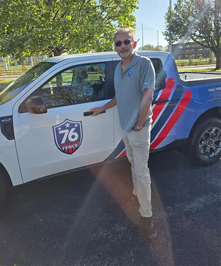 Ed Samane, Owner, 76 FENCE